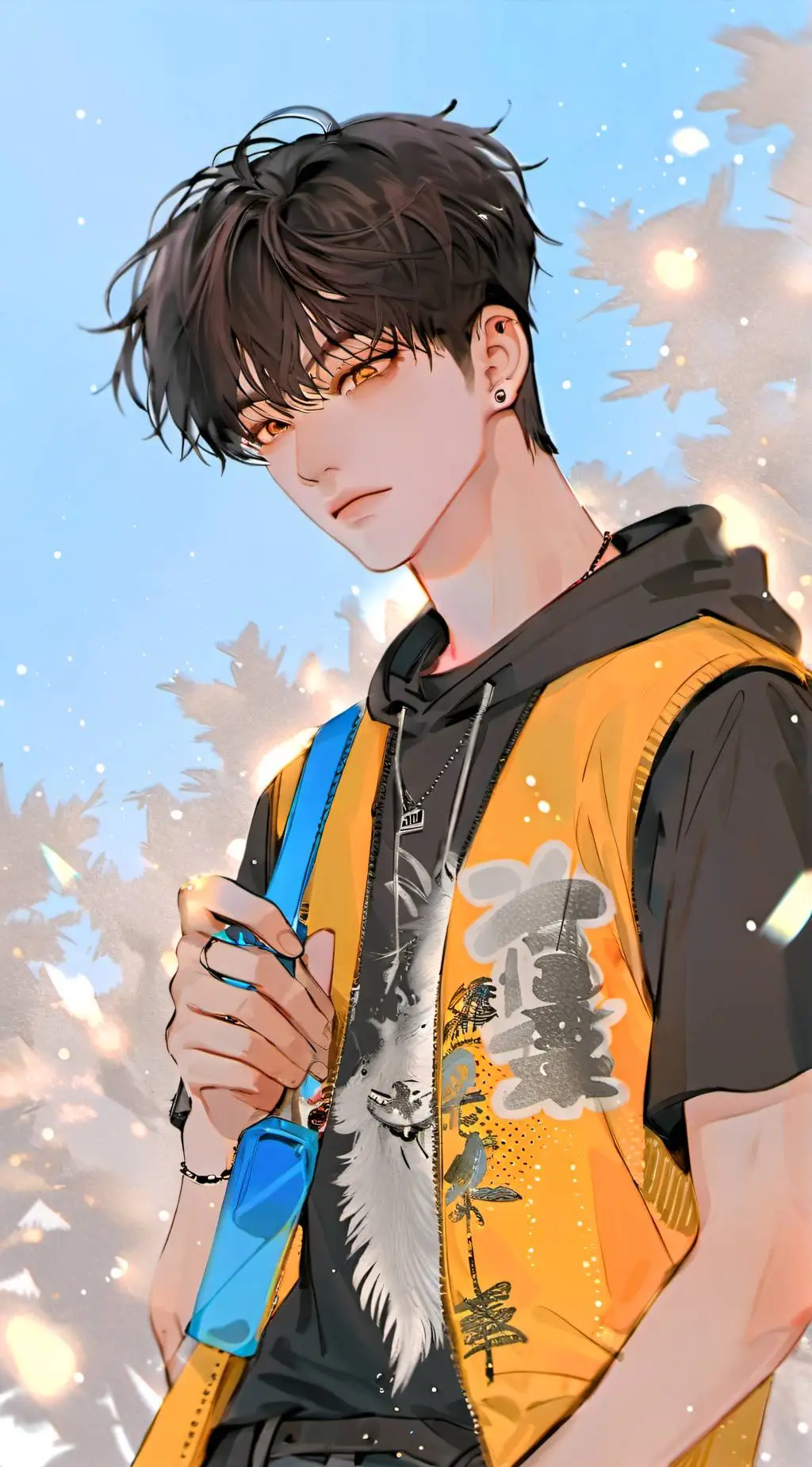 ai character: Zac background