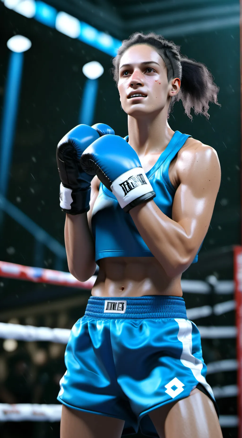 ai character: Imane Khelif  background