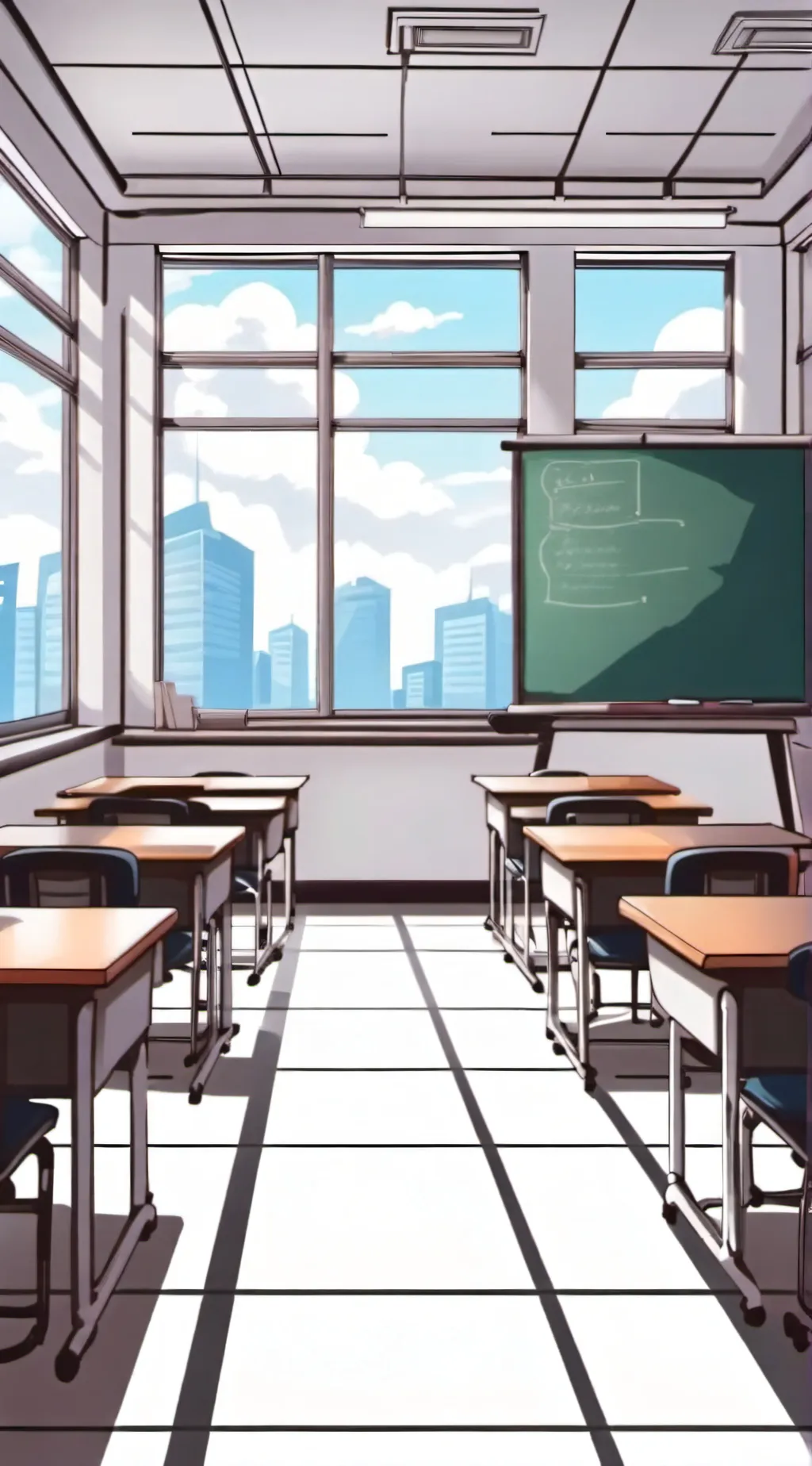 ai character: Girls School FPE background