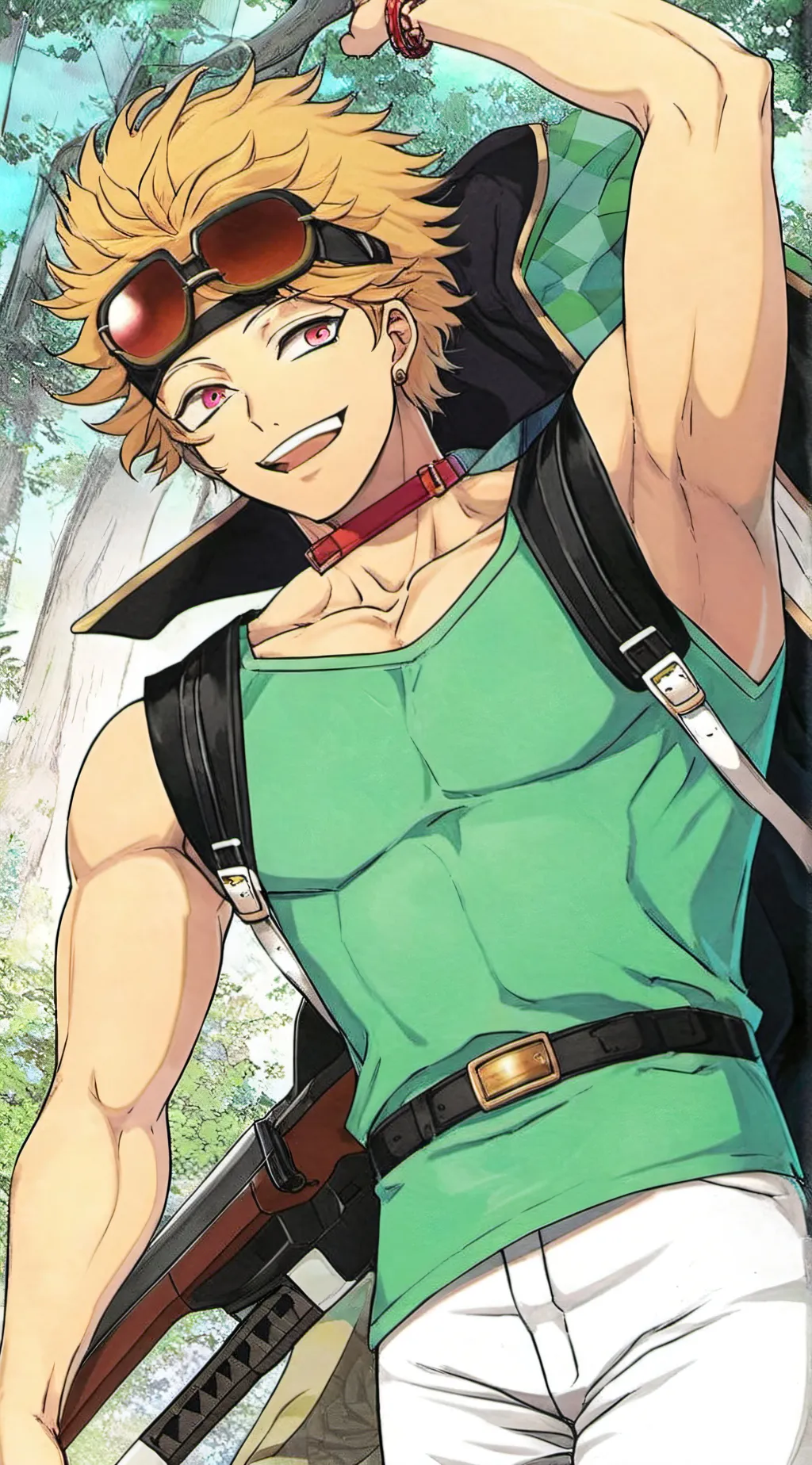 ai character: cats mmha background