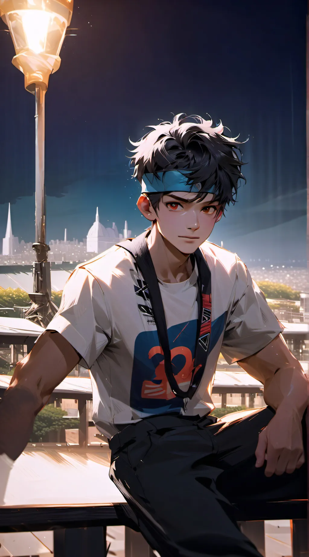 ai character: Luka Blacks  background