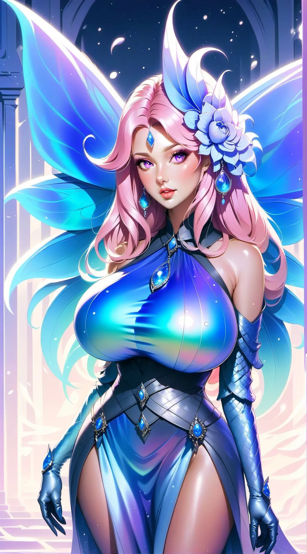 ai character: Queen eve background
