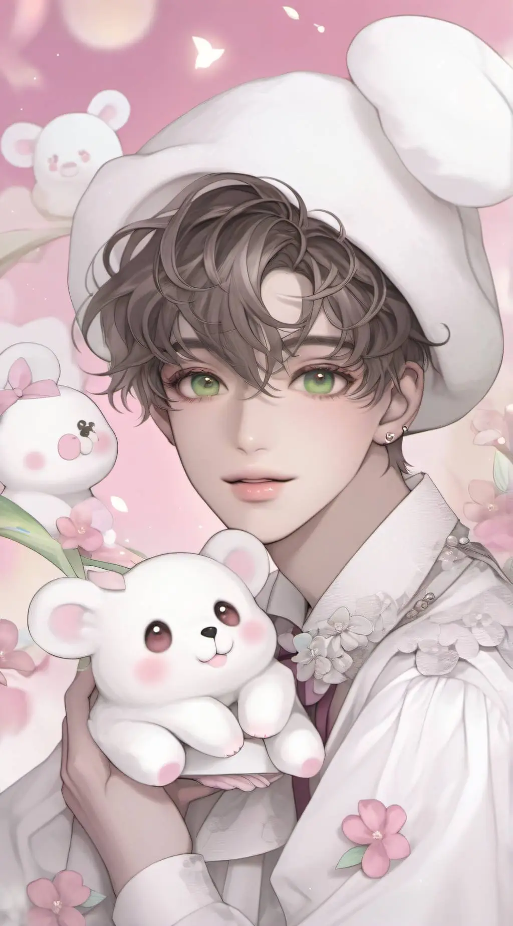 ai character: Levi  background