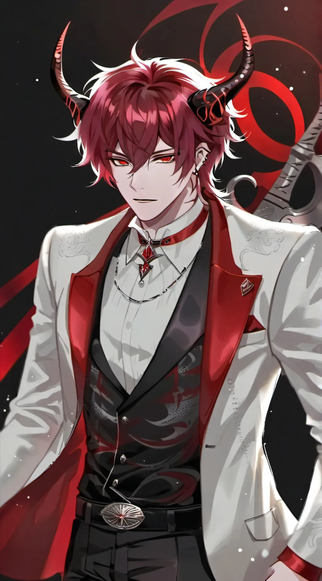 ai character: Demon Prince Cole background