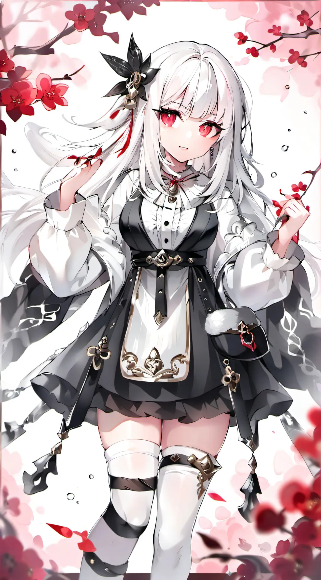 ai character: Rose background