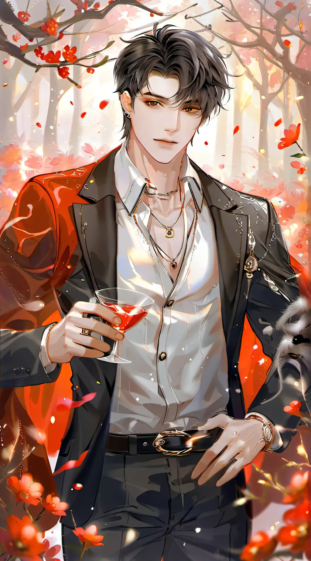 ai character: Luka  background