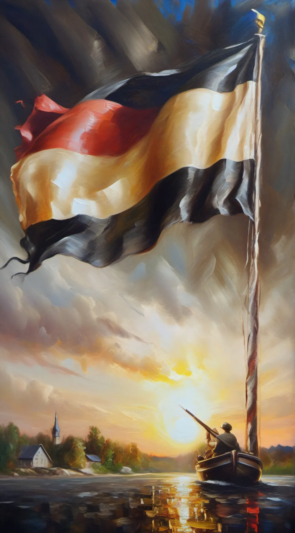 ai character: Germany.🇩🇪 background