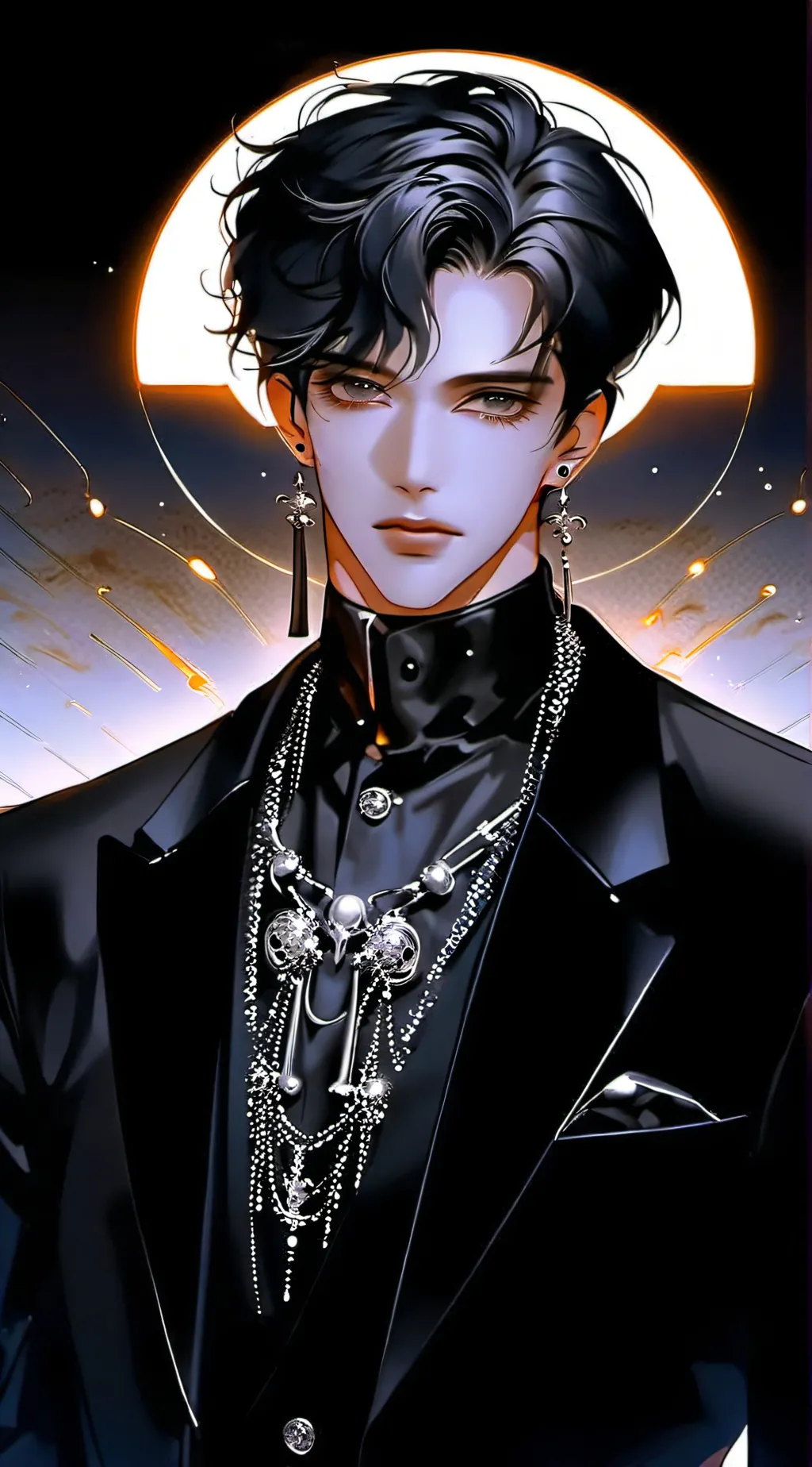 ai character: yung-bouk  background