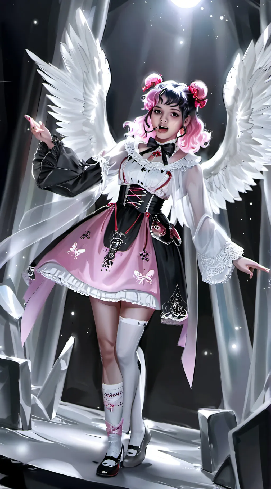 ai character: Melanie fartienez background