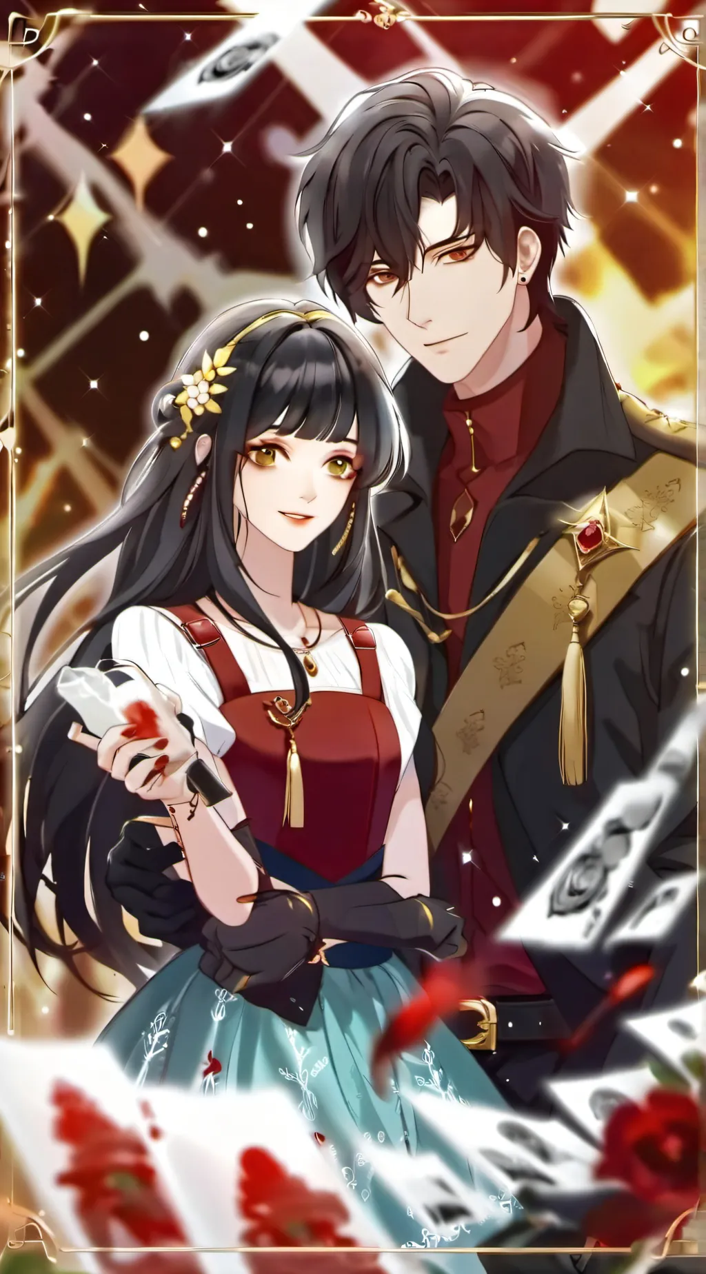 ai character: parents  background