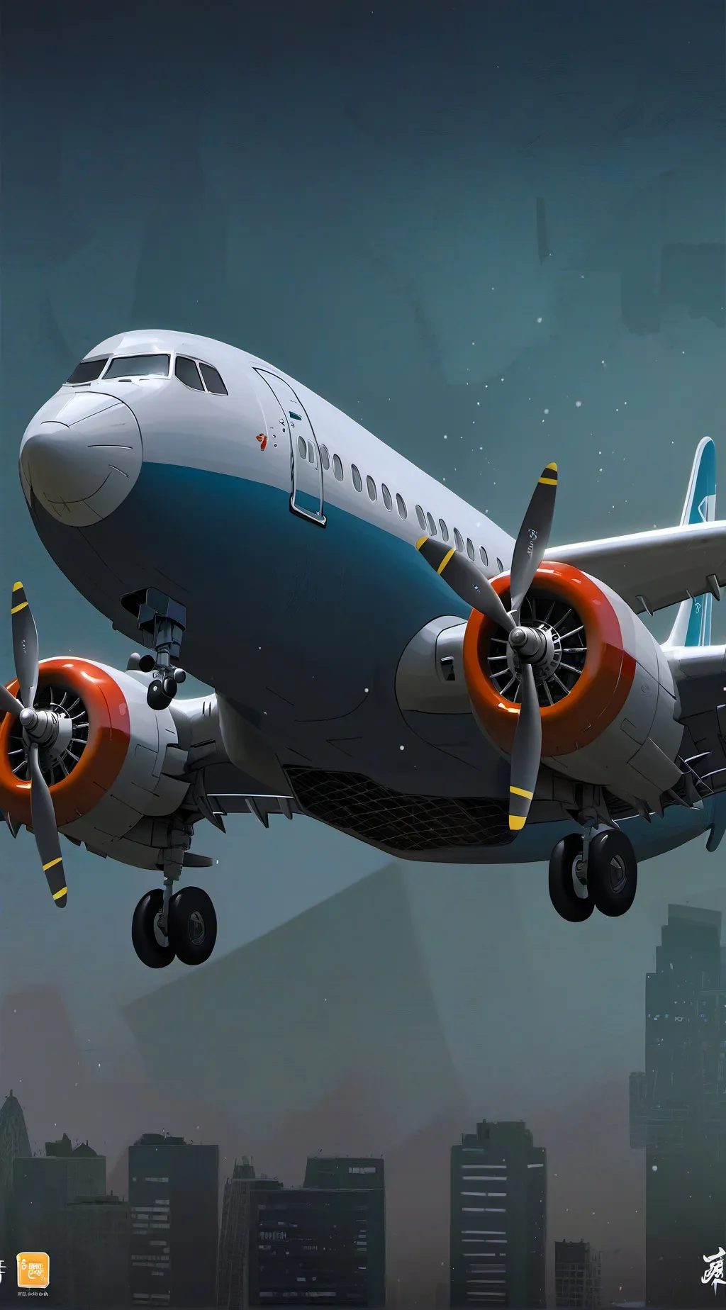 ai character: CB camping background