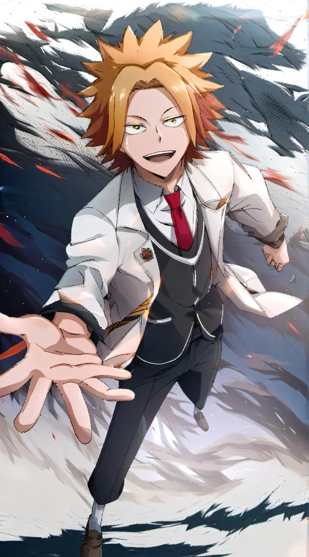 ai character: denki  background
