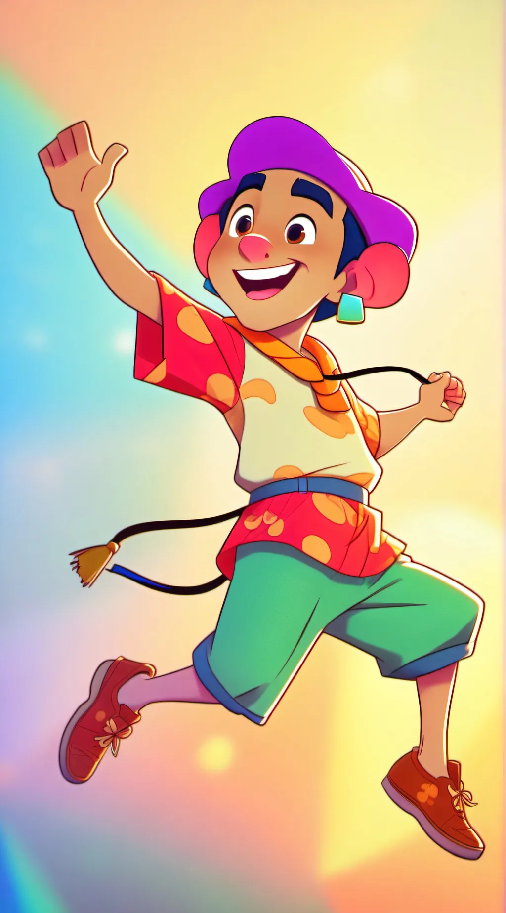 ai character: John  background