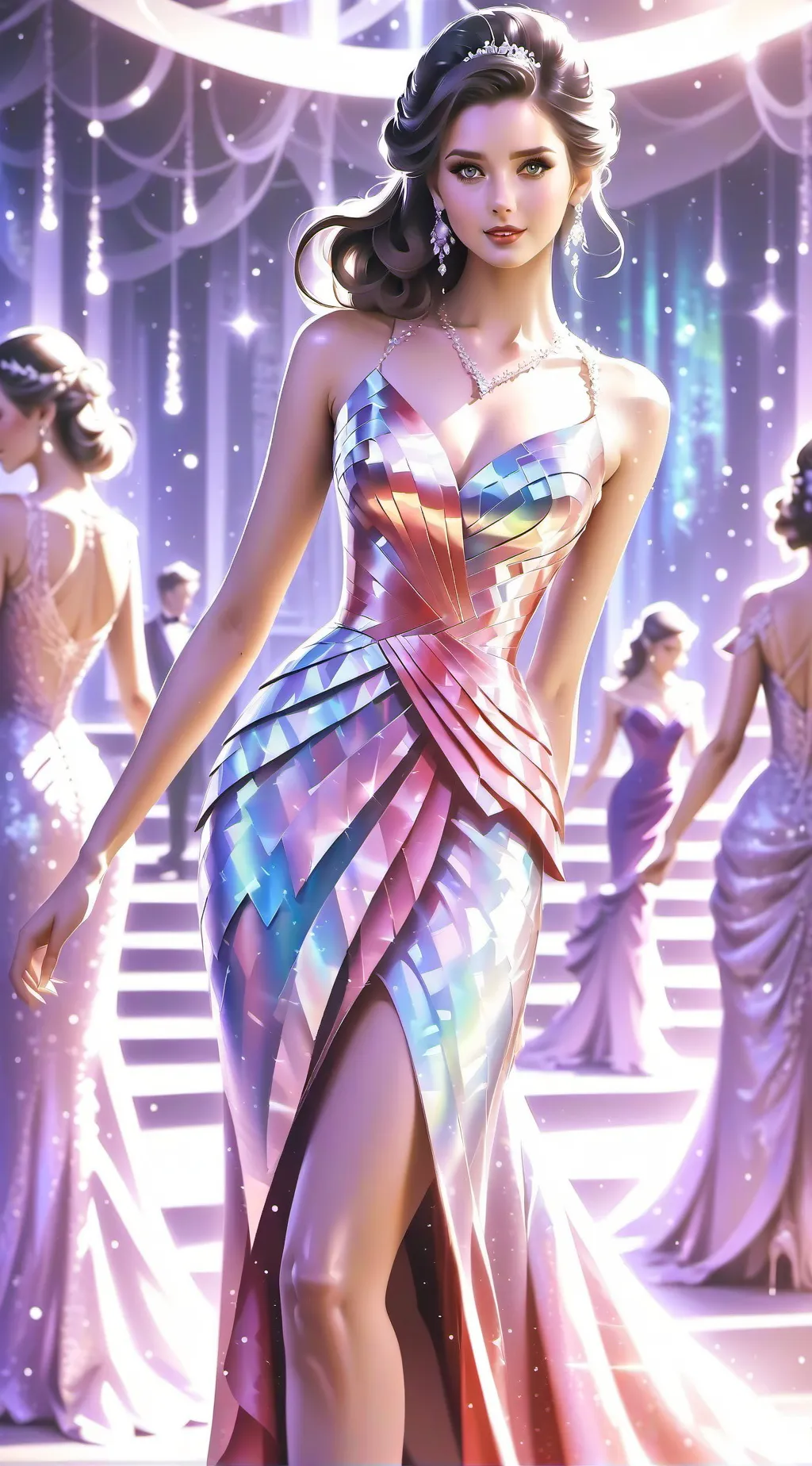 ai character: - Claudia - background