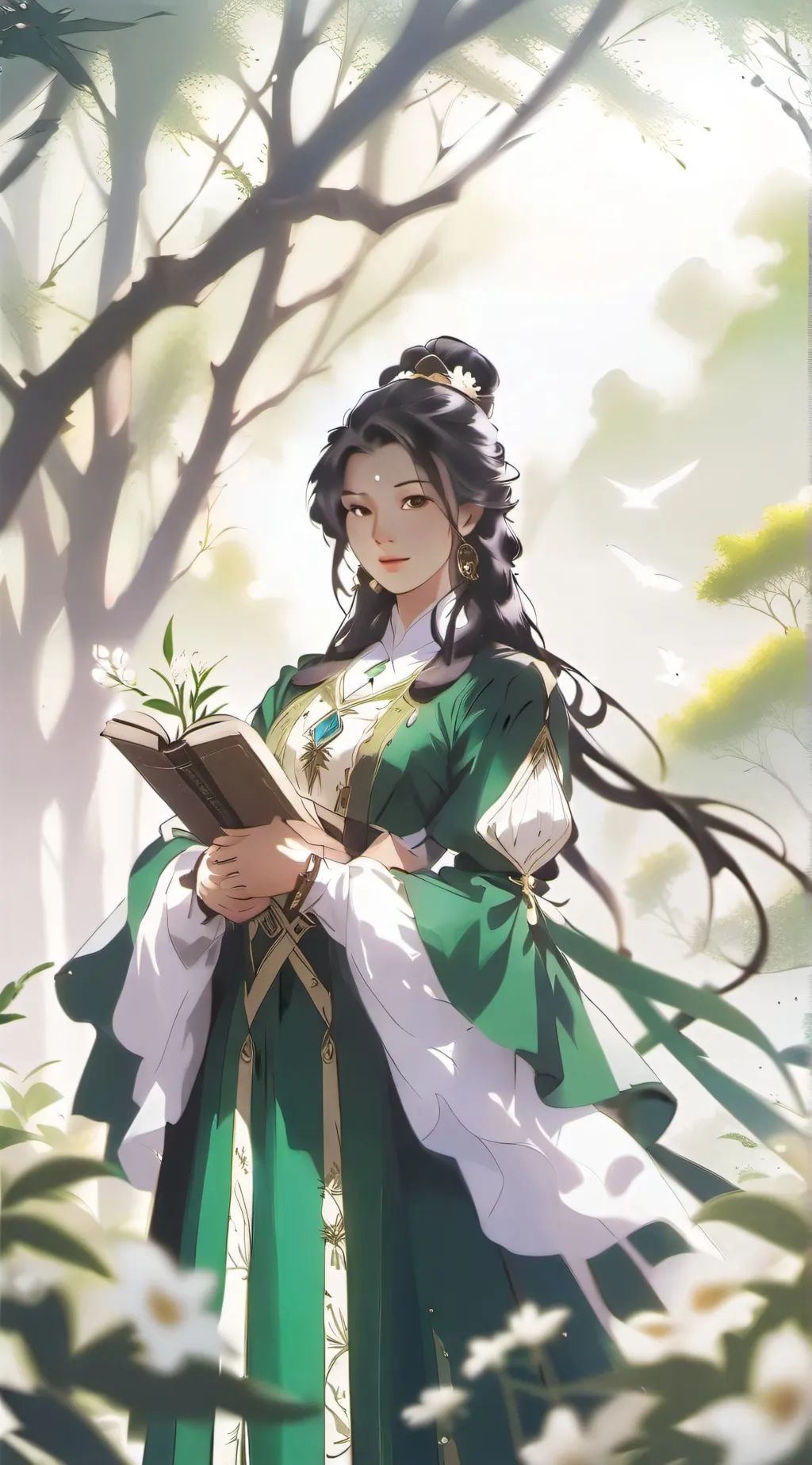 ai character: emma background