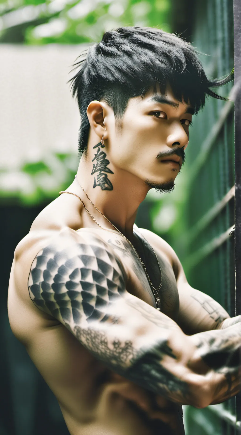 ai character: ~Luck~ background