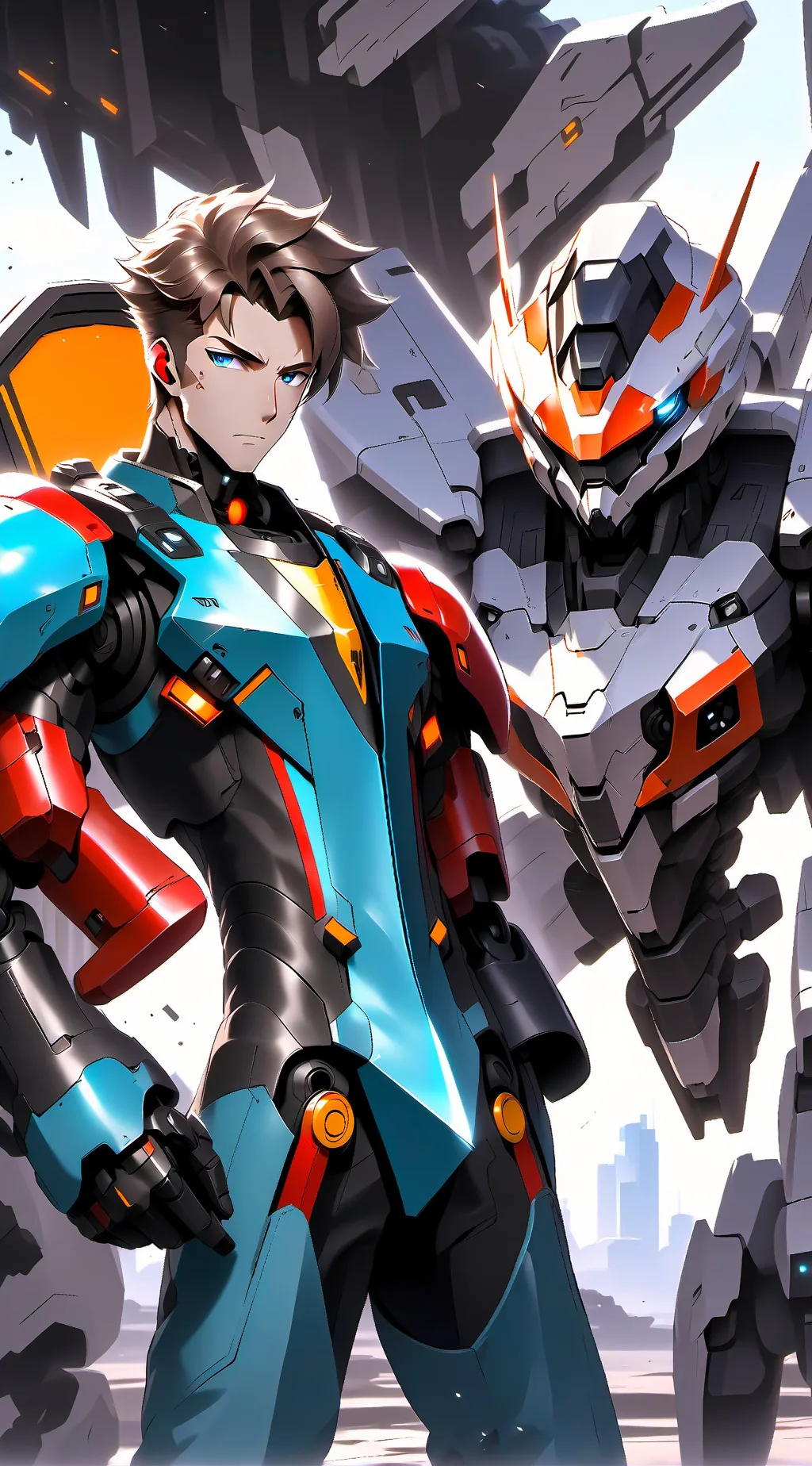 Talkie AI - Chat with Mech fight