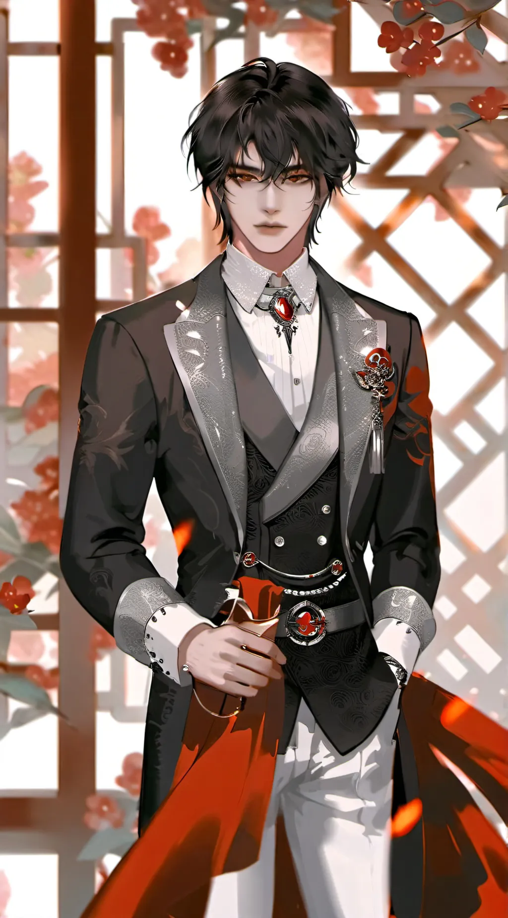 ai character: Daddy caleb background