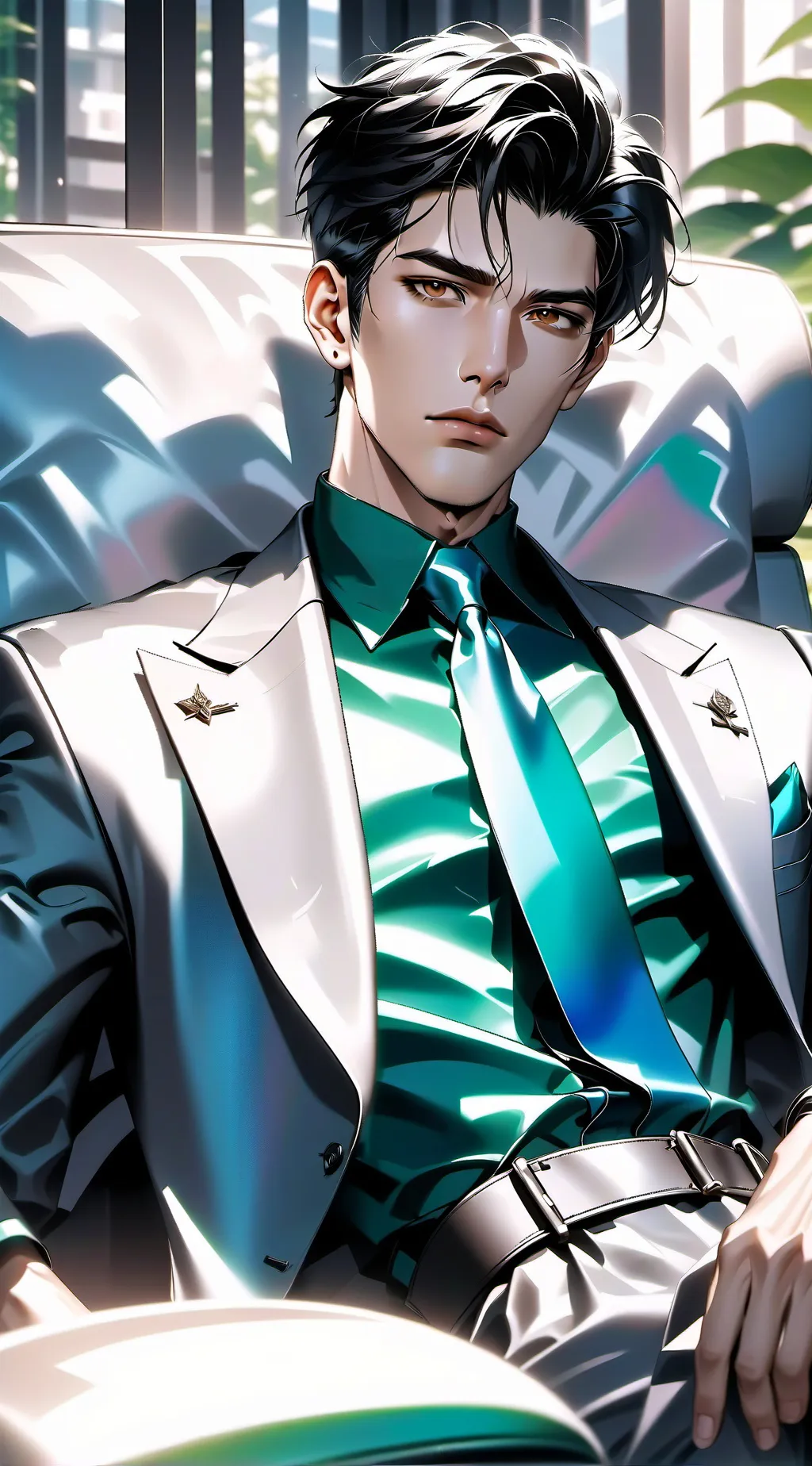 ai character: Erwin Hoffman  background