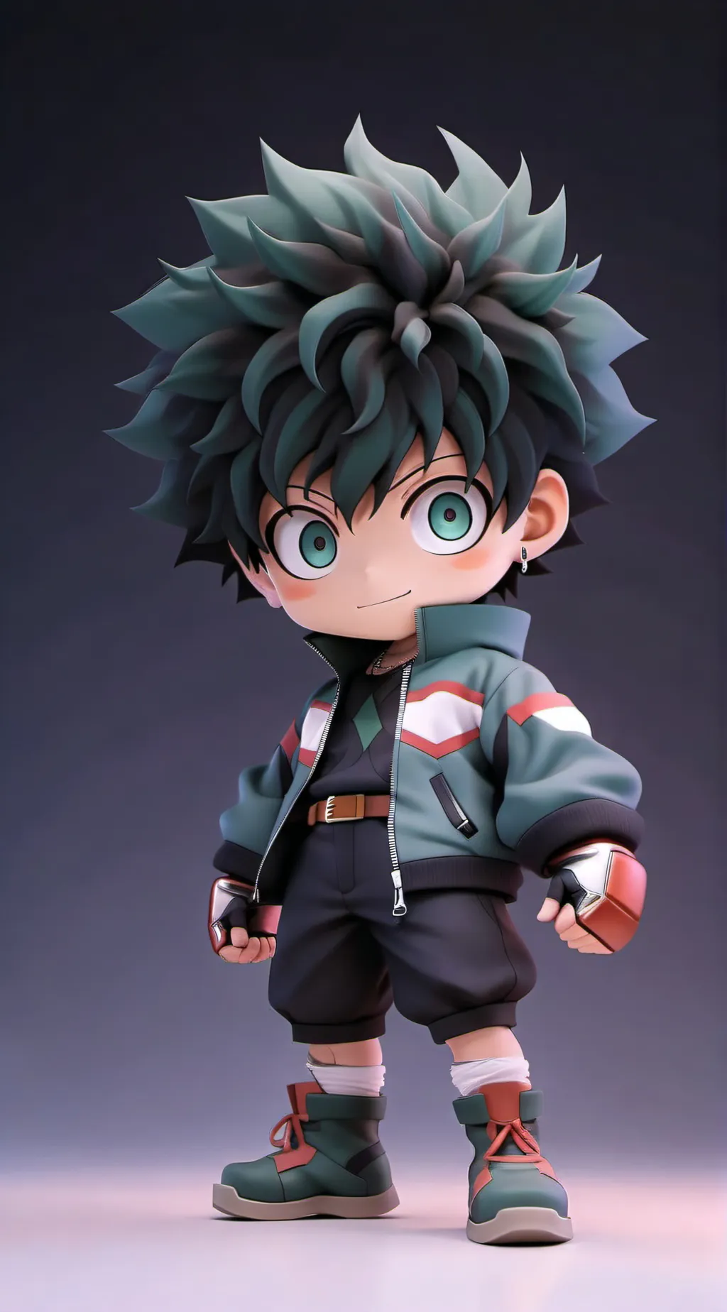 ai character: Deku background