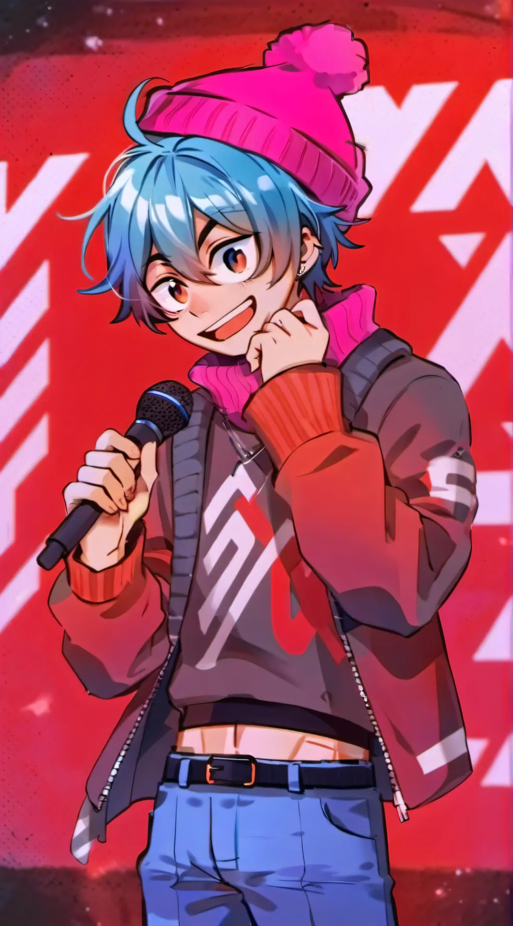 ai character: spirt boyfriend  background