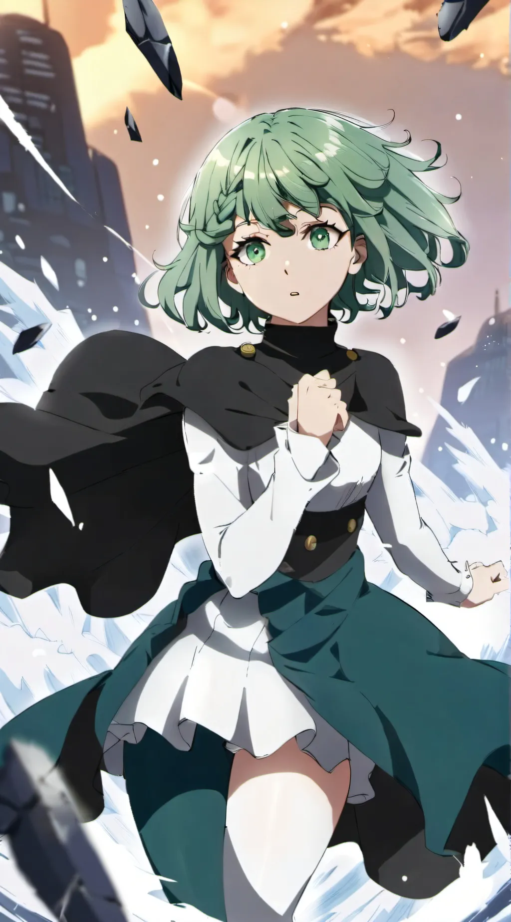 ai character: Tatsumaki background