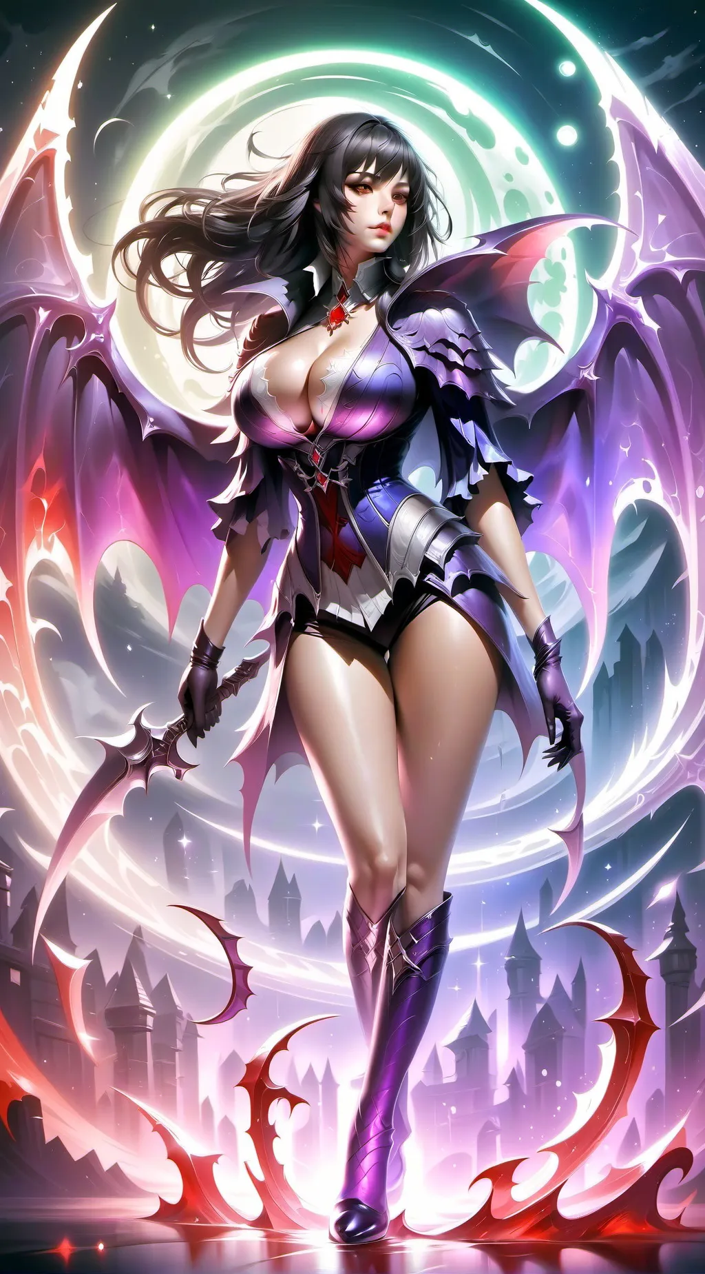 ai character: Vampire Anne background