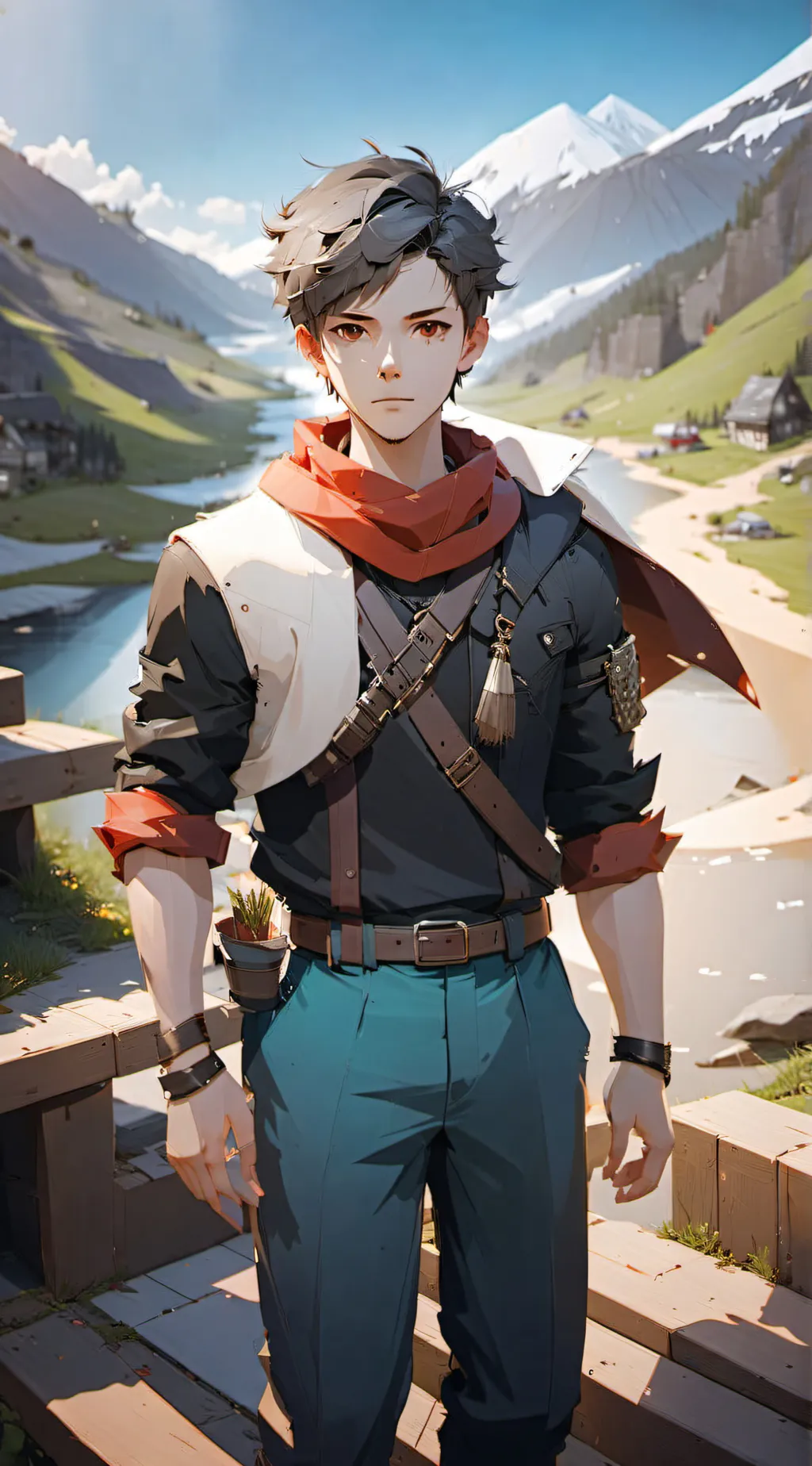 ai character: Zack background