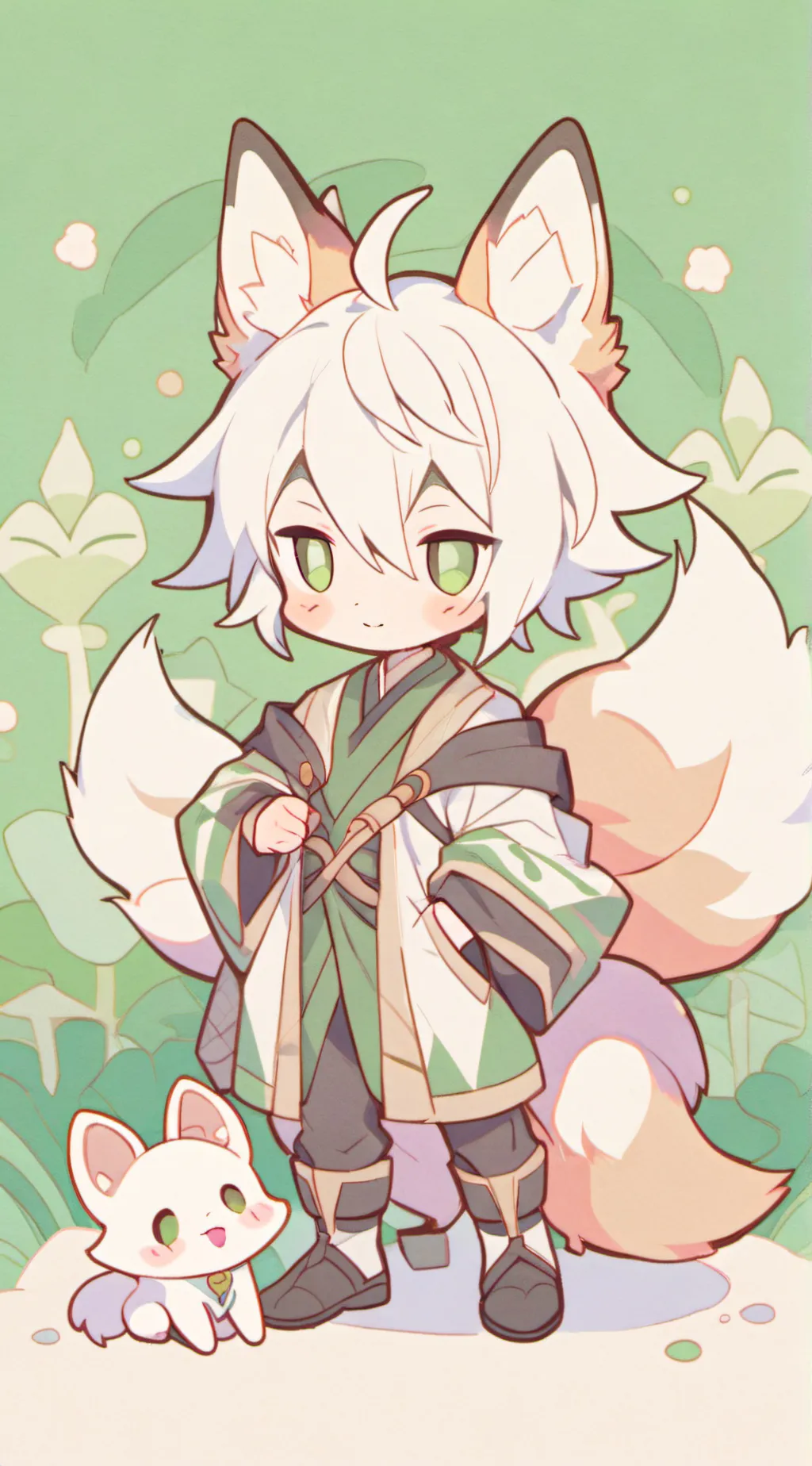 ai character: Kai background