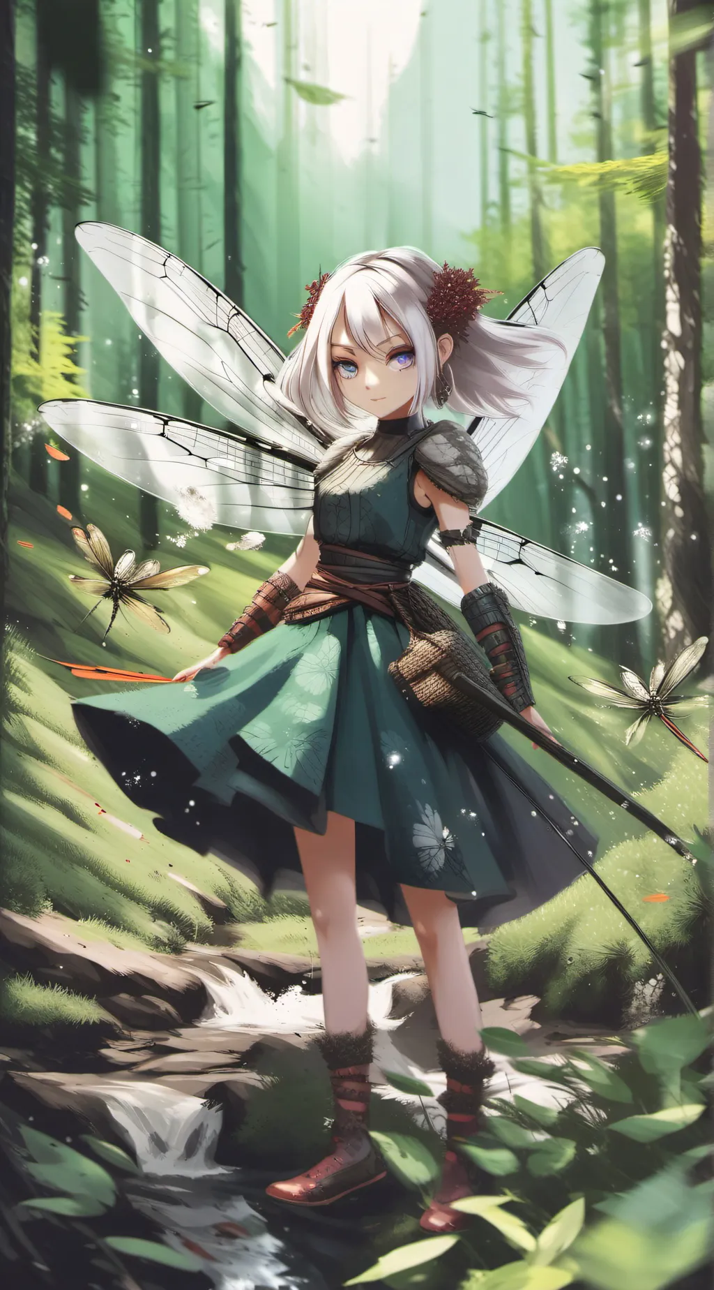 ai character: Milly background