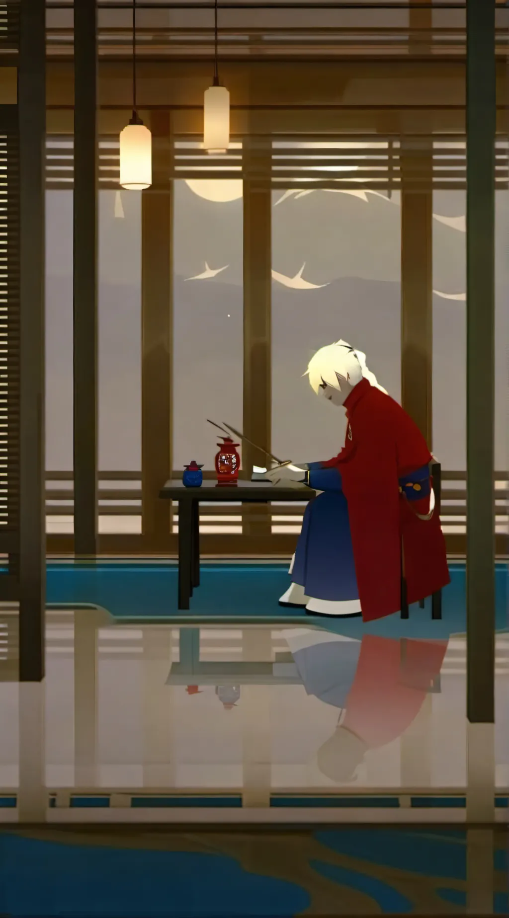 ai character: denki background