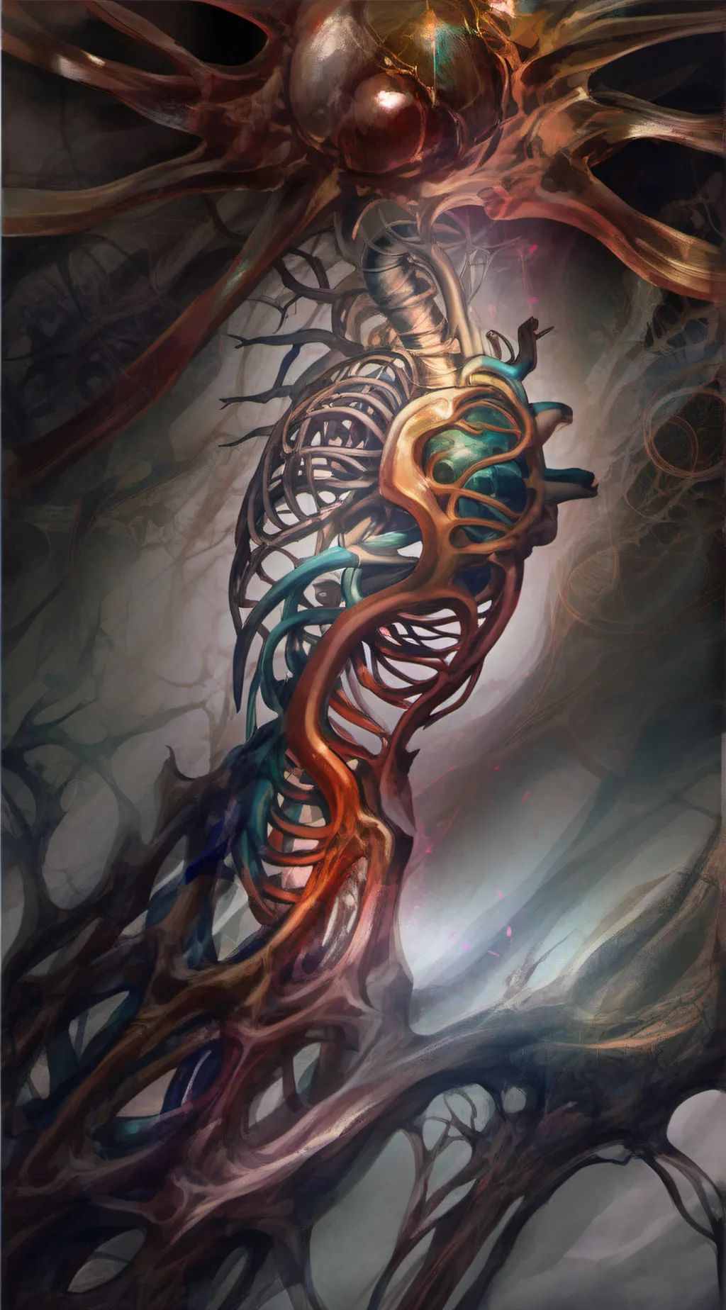 ai character: New home  background