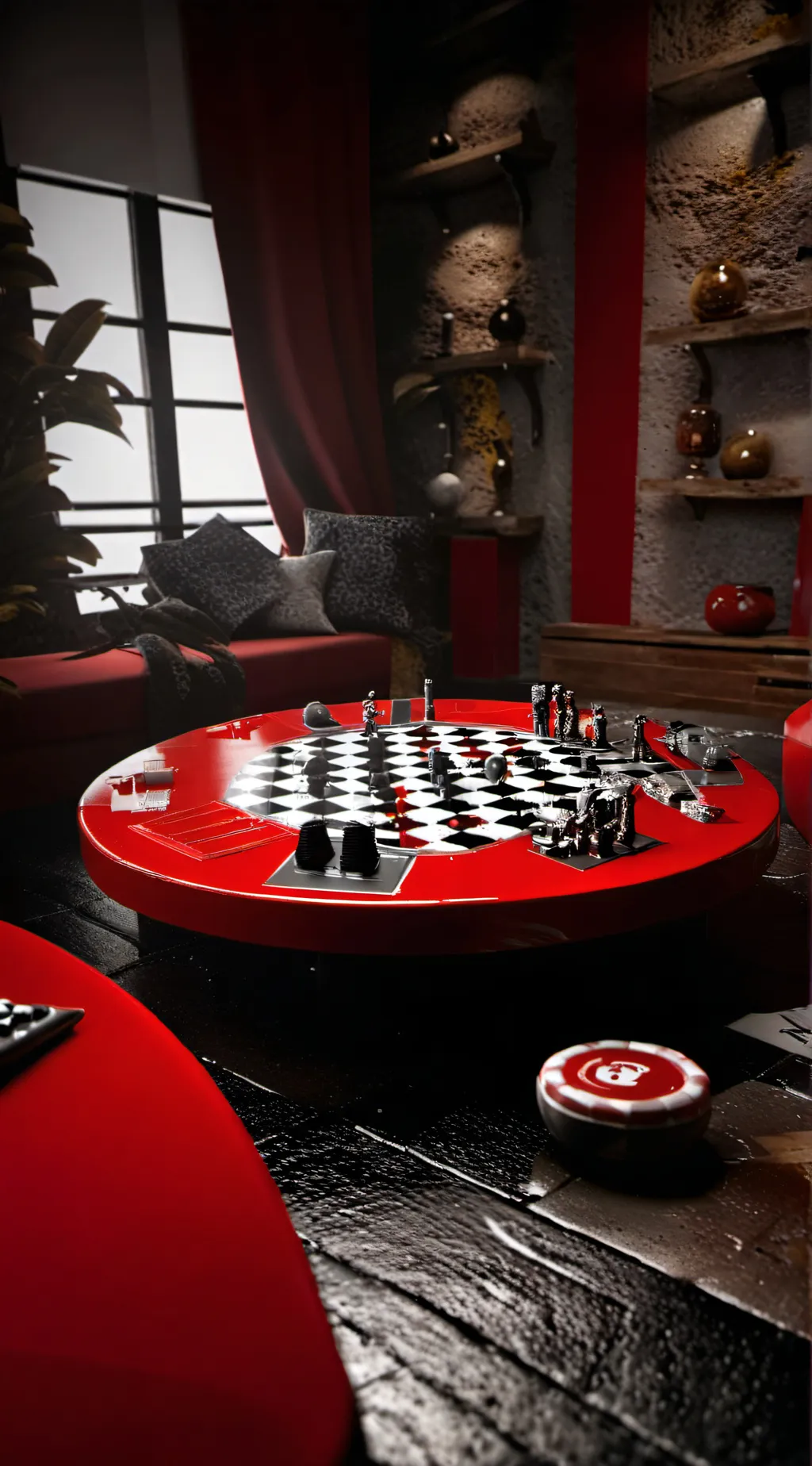 ai character: life is fun background