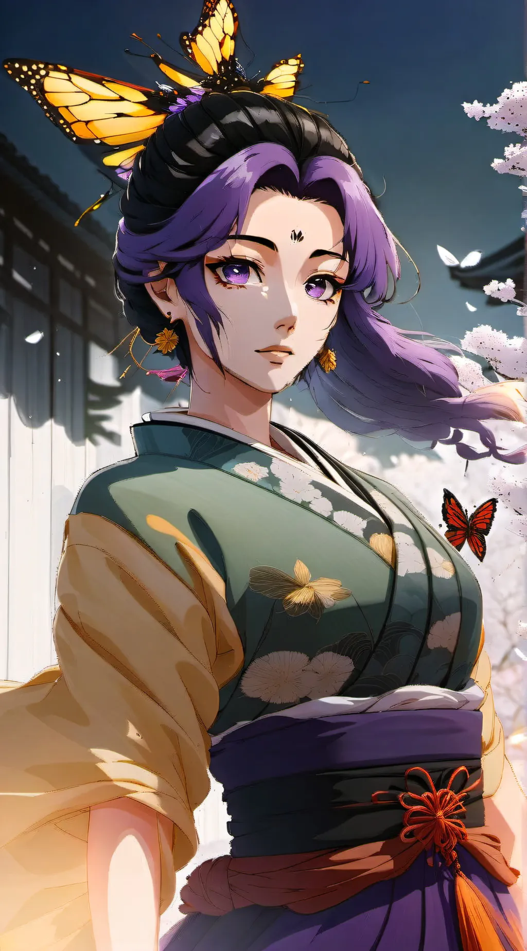 ai character: shinobu  background