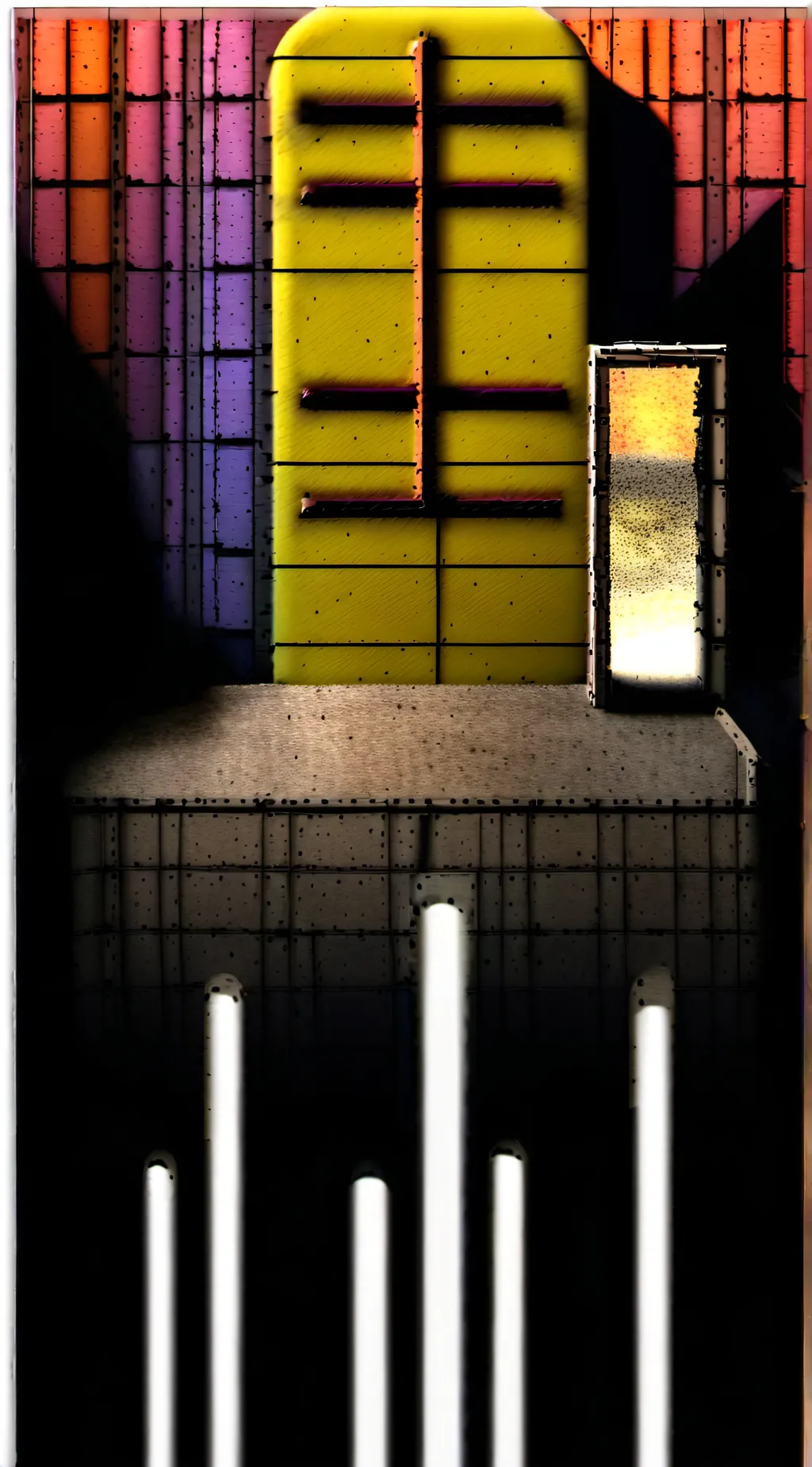 ai character: Glitchtrap background