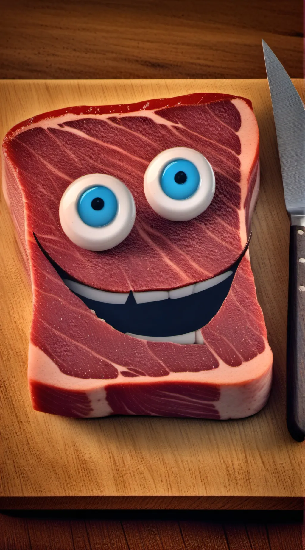 ai character: Charlie the Steak background