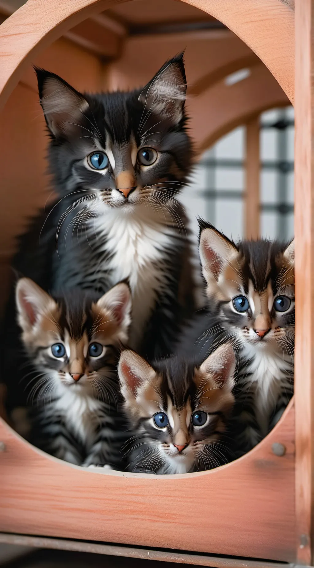 ai character: The homeless cats background