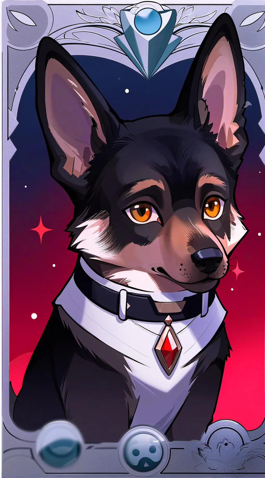 ai character: I was bored background