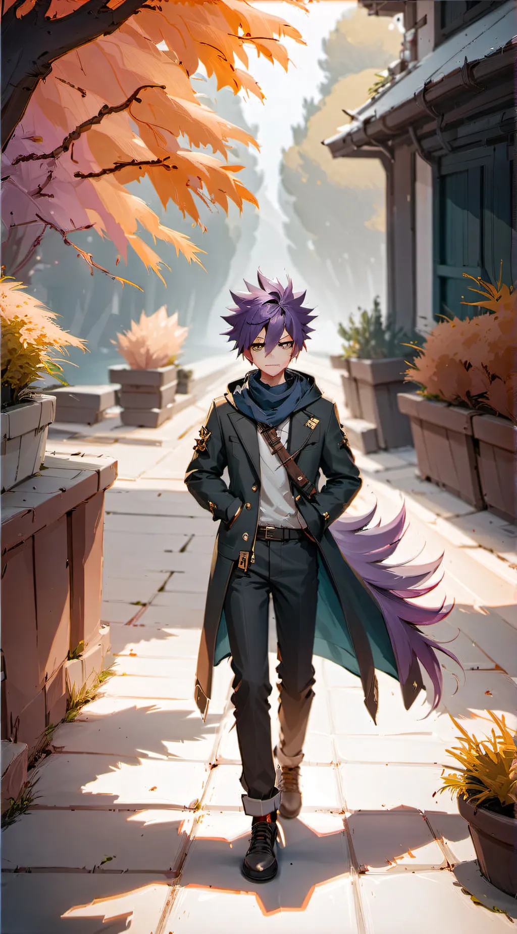 ai character: Hitoshi Shinsou  background