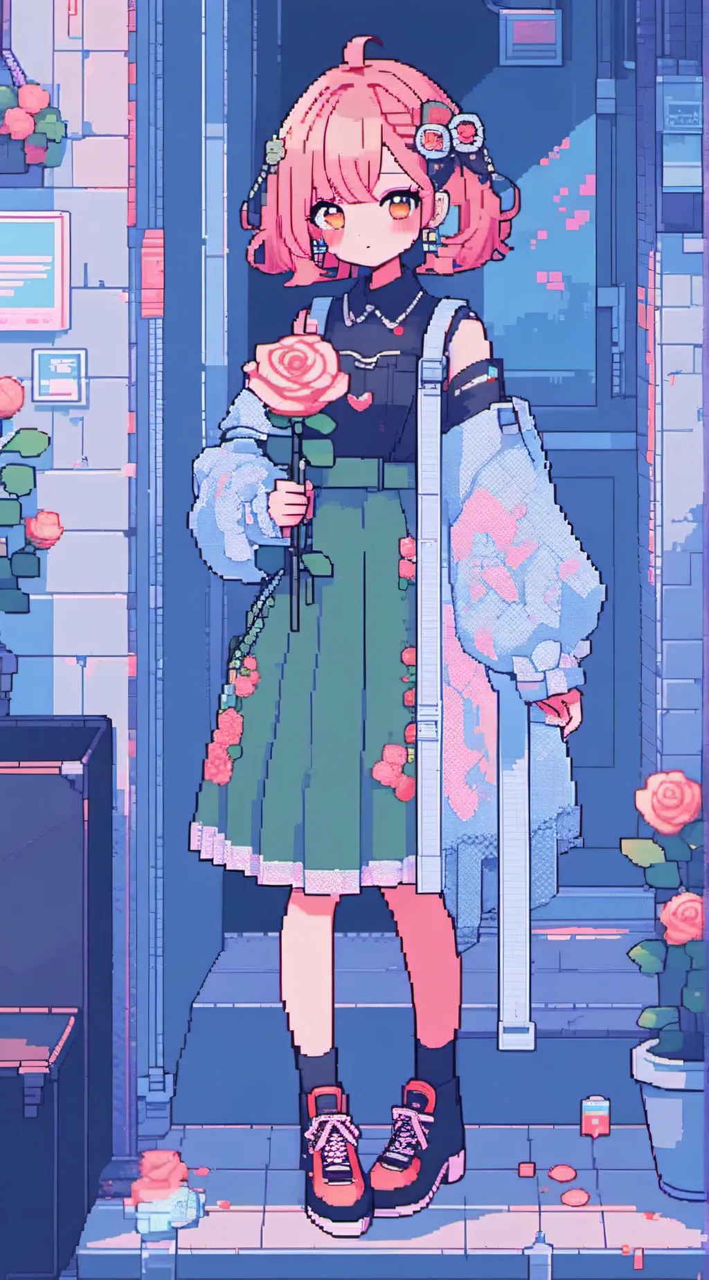 ai character: Lisa background