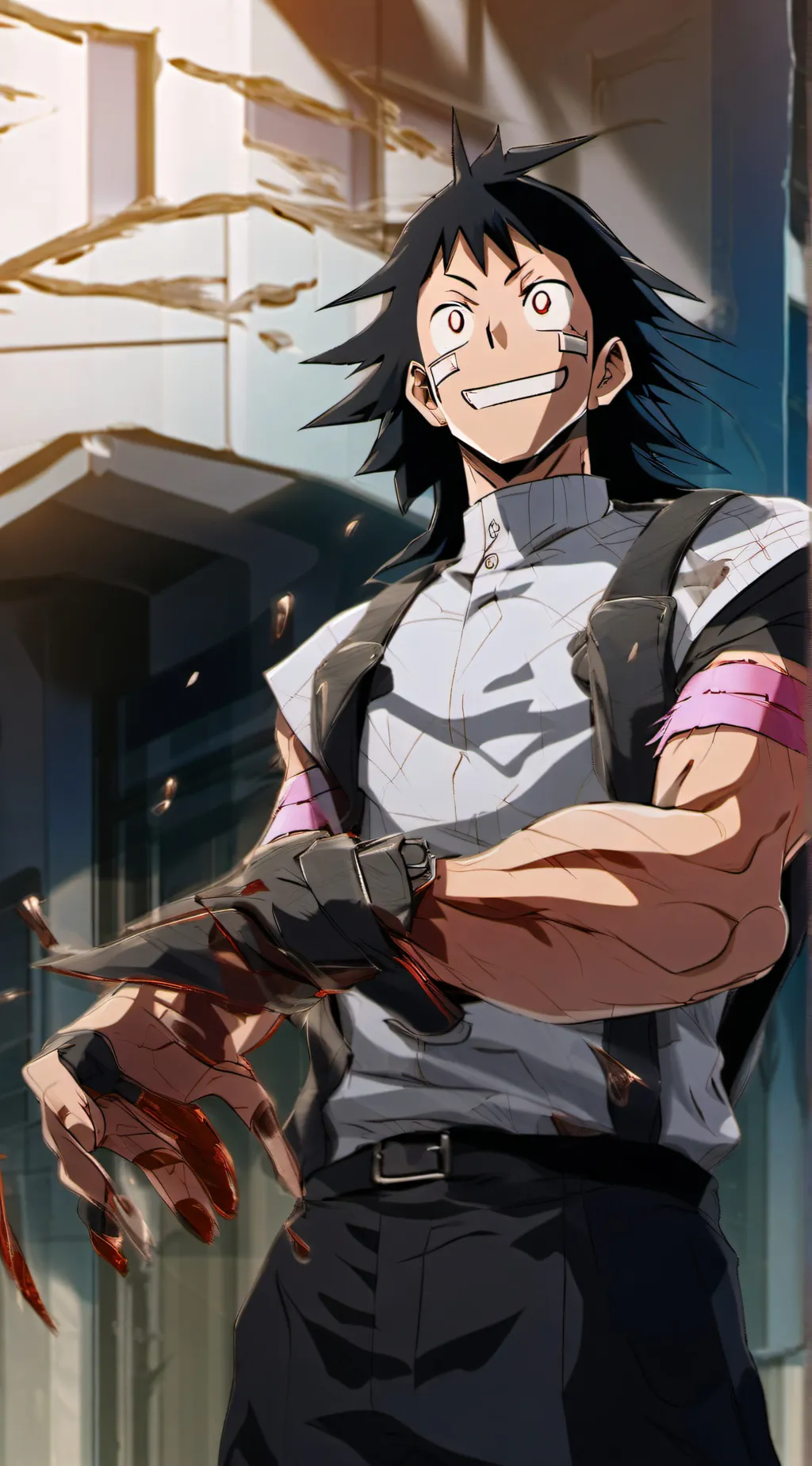 ai character: sero  background