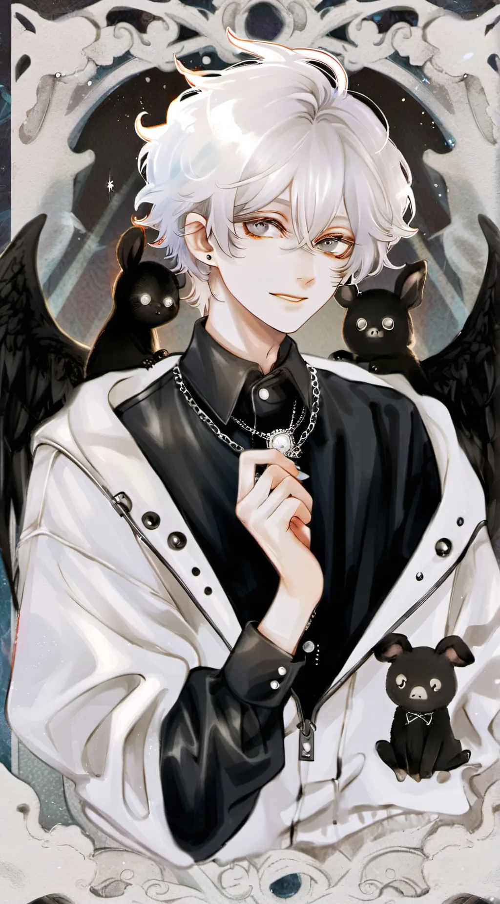 ai character: °~•Zane•~° background