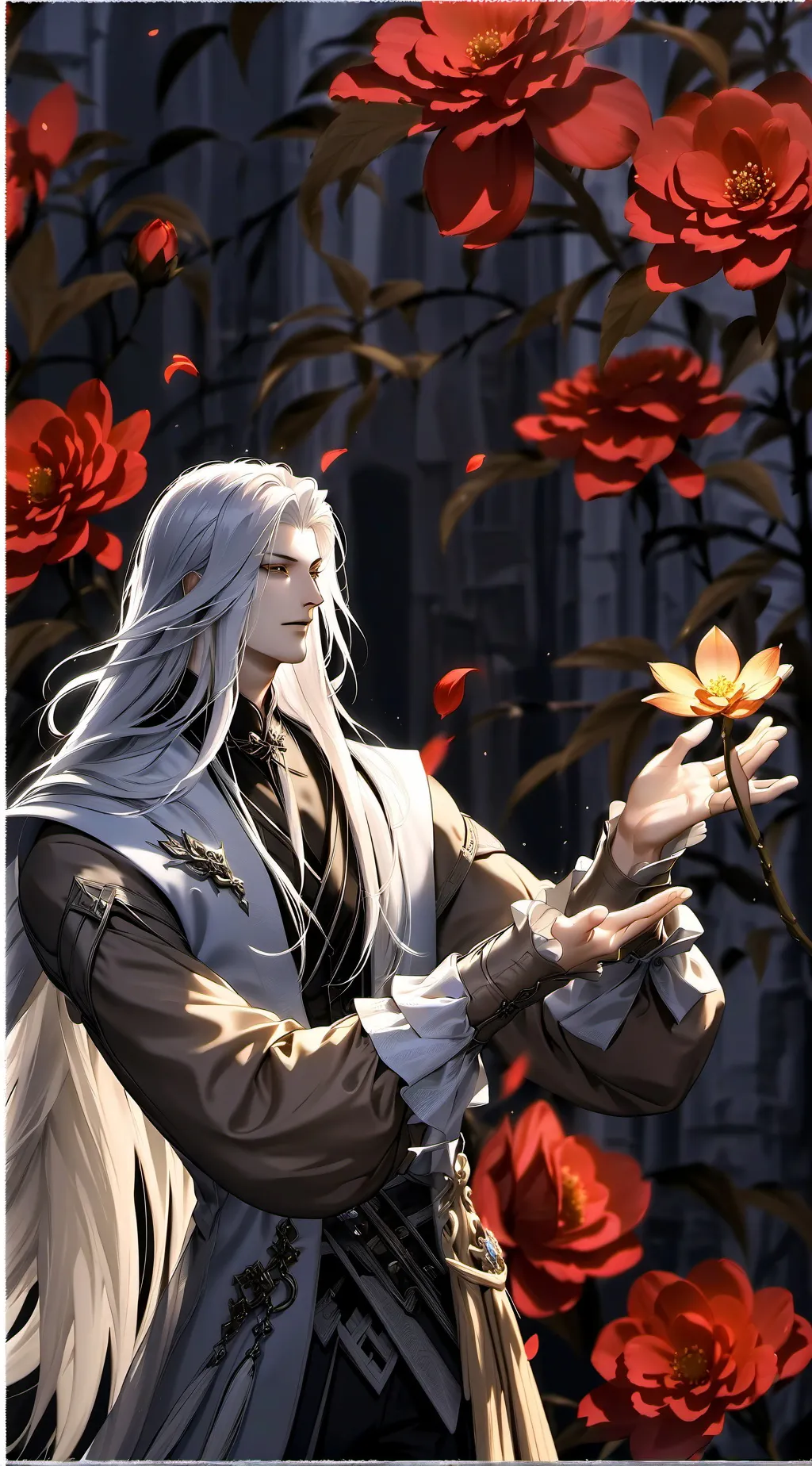 ai character: 🌧💧Rain💧🌧 background