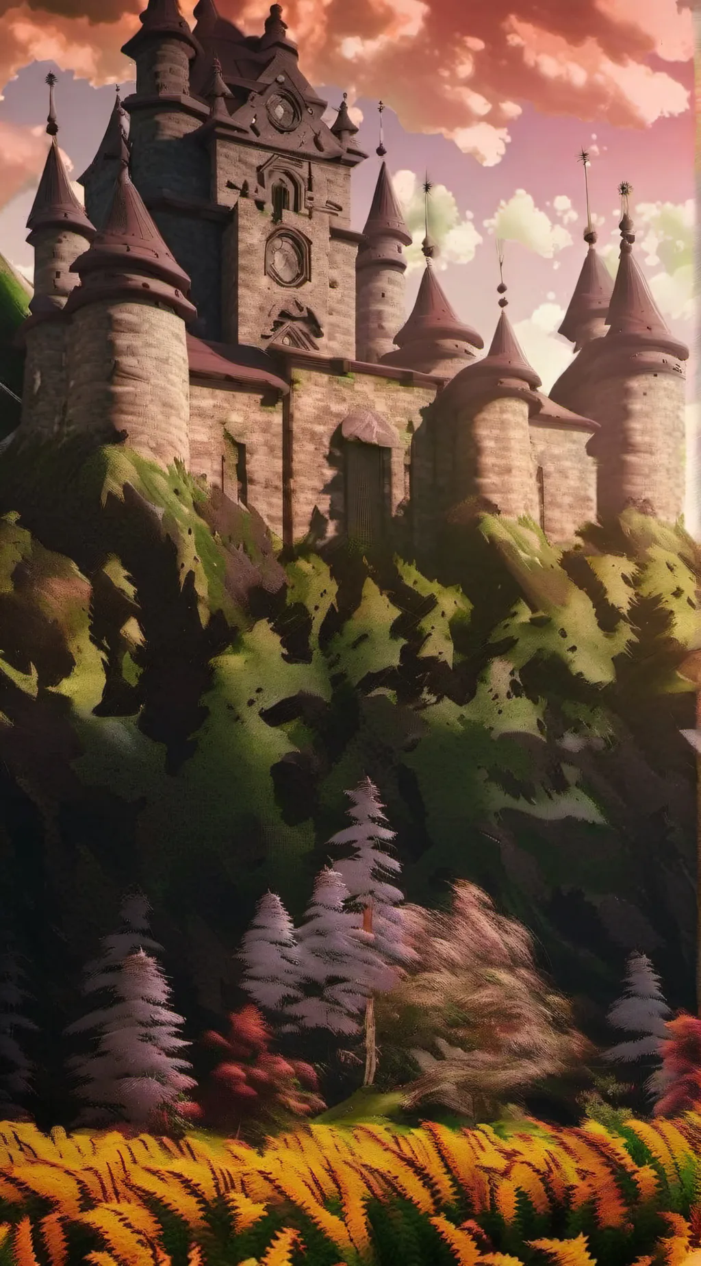 ai character: Melanie Martinez  background