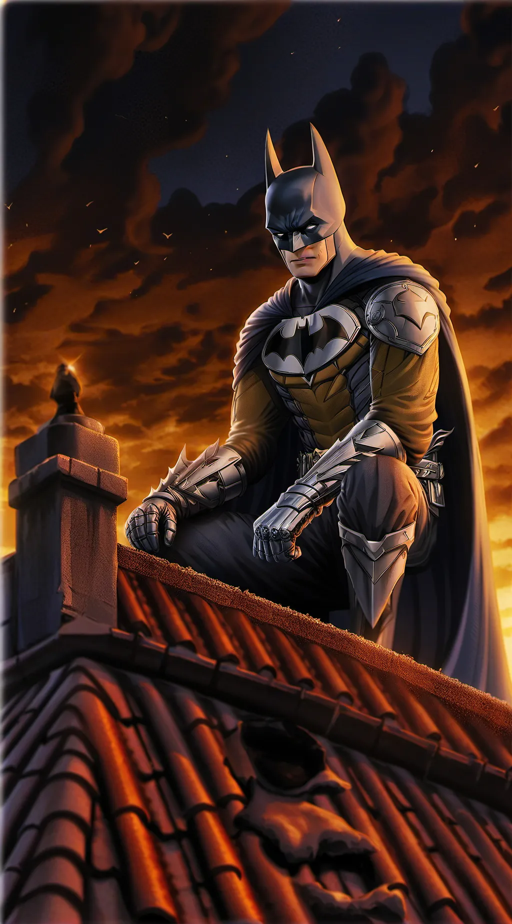 ai character: Batman background