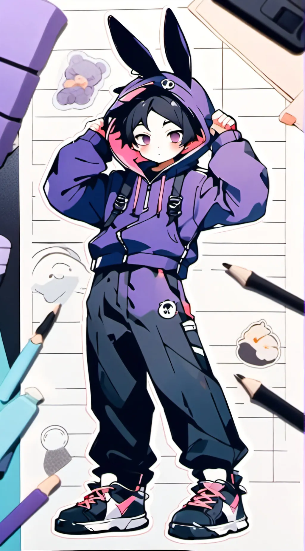 ai character: Jax background