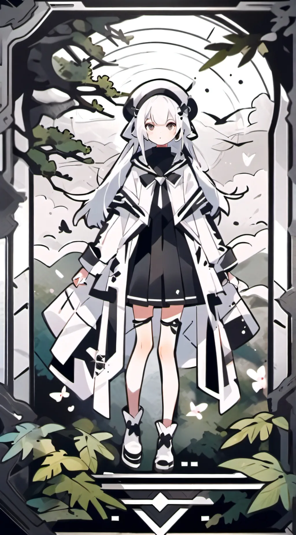 ai character: Ashley background