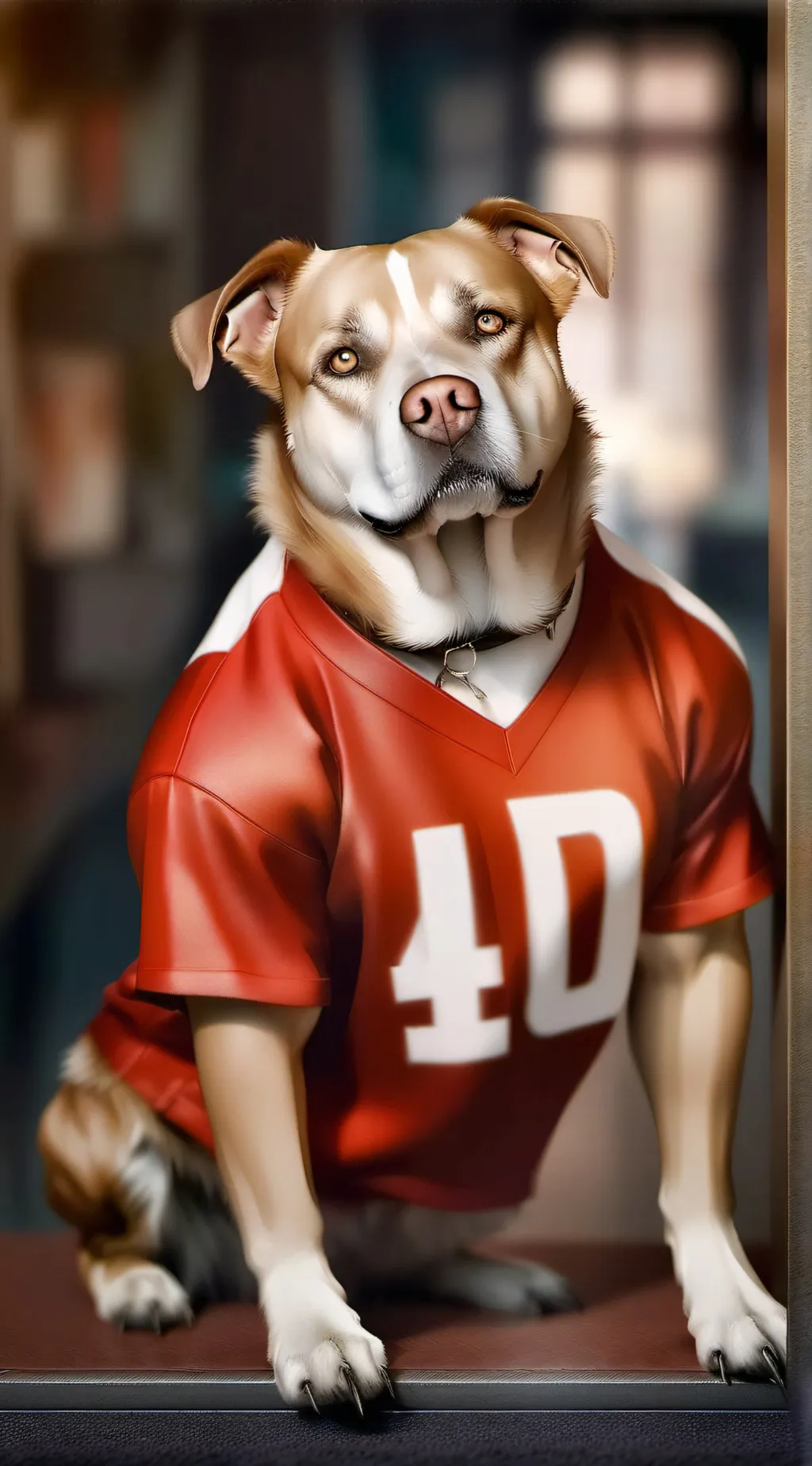 ai character: john rough background