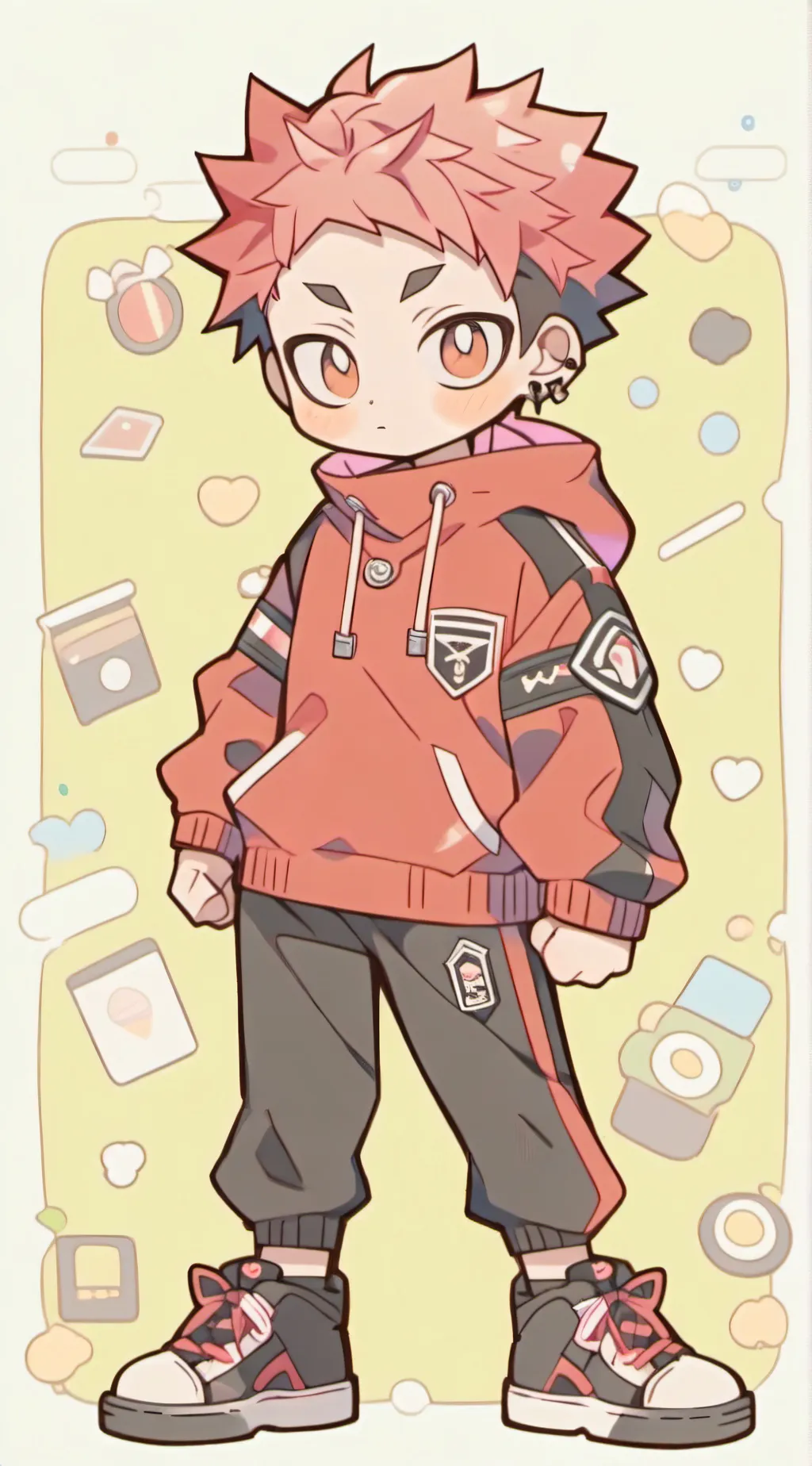 ai character: yuji background