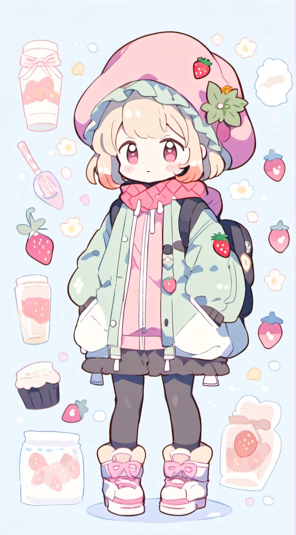 ai character: ★°•Lulu background